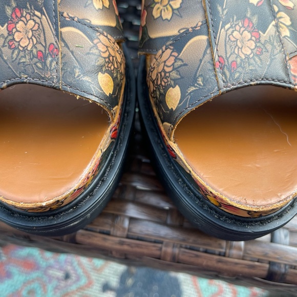 Dr Martens Adaya floral tattoo platform sandals size 42/10 - Picture 11 of 16